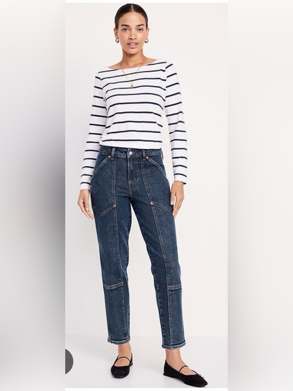 Old Navy High-Waisted OG Straight Utility Jeans